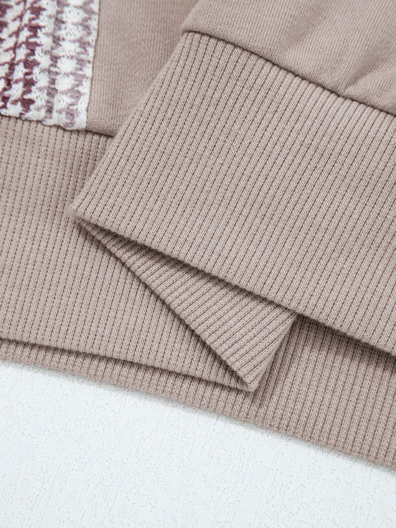 Colorblock Patchwork Baggy Hoodie