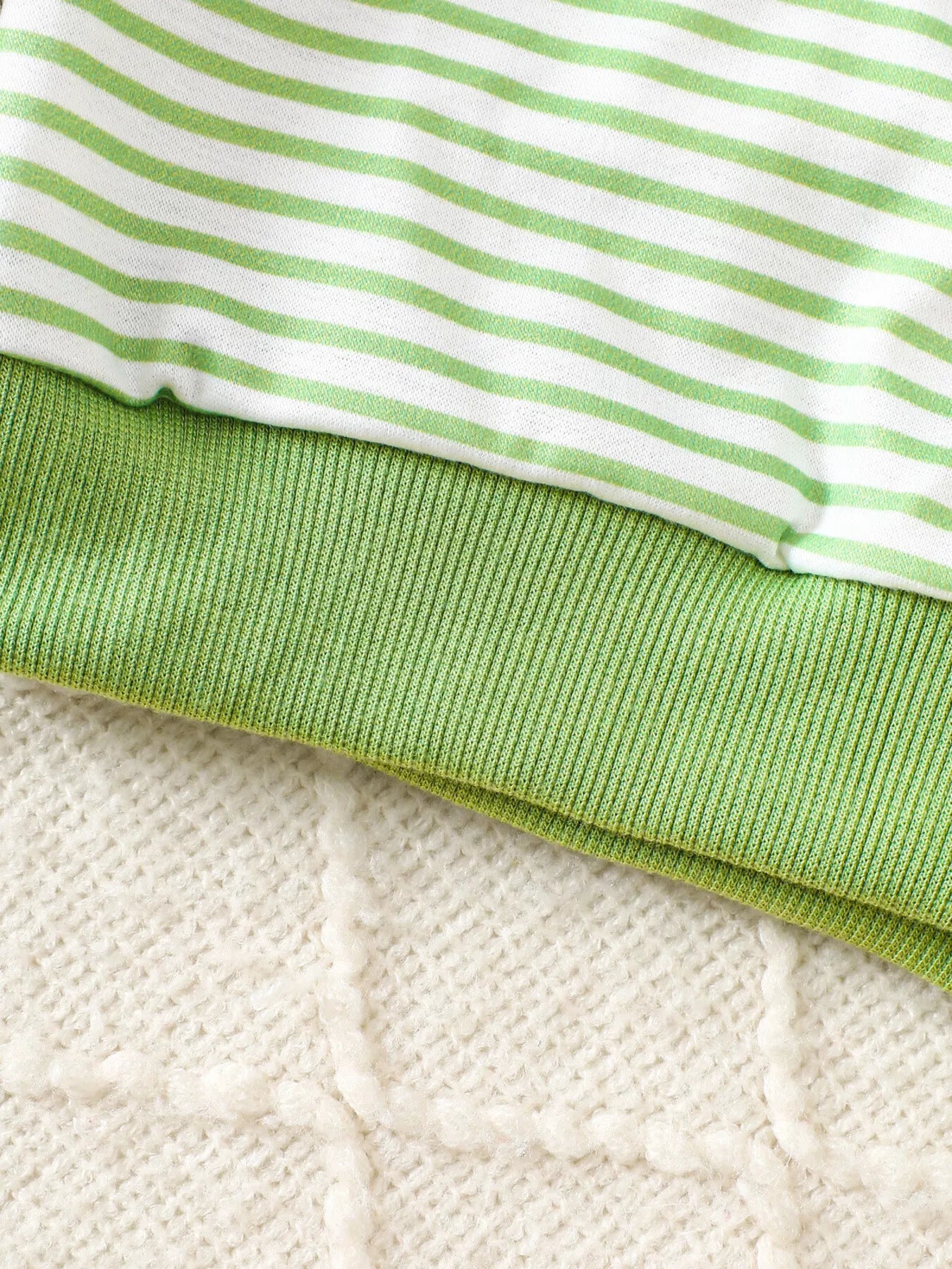 Children's Golf Cart Striped Top and Pants Set