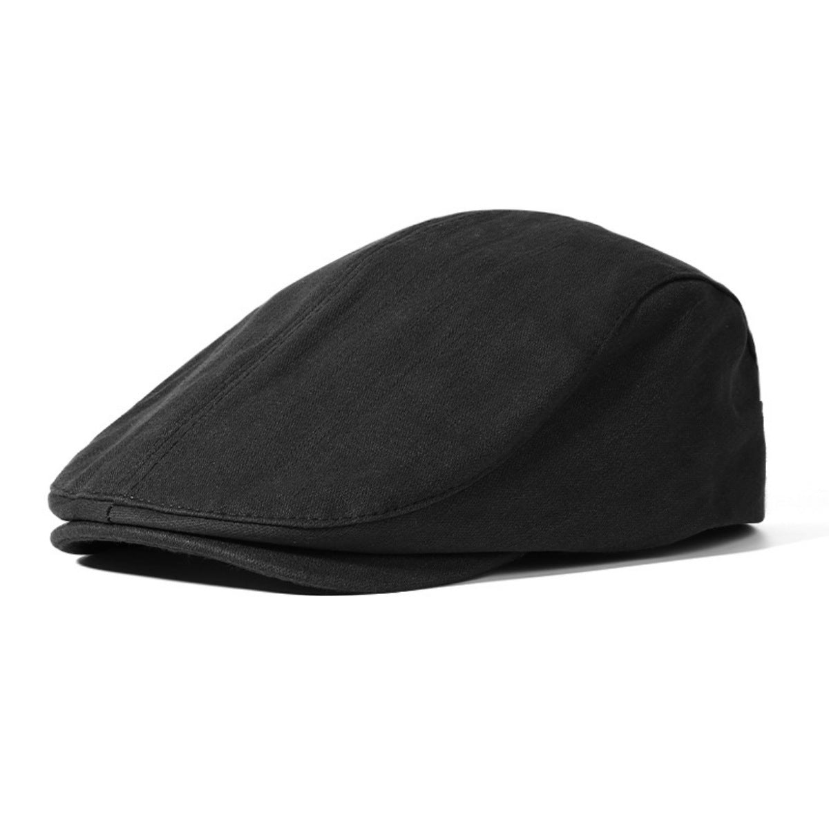 Classic Solid Color Newsboy Cap