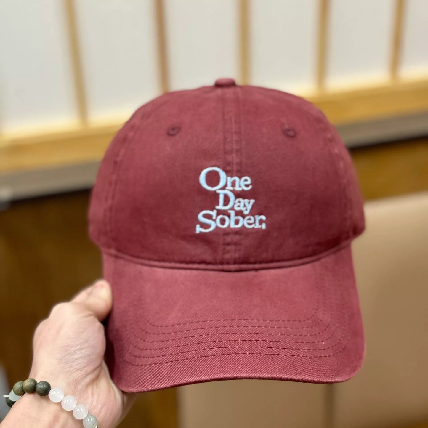 Embroidered Letter Baseball Cap