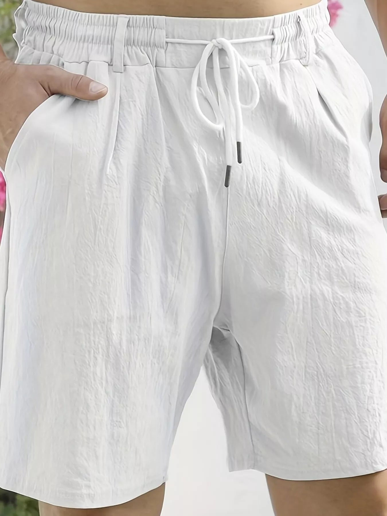 Men' Full Size Lightweight Drawstring Shorts Plus Size