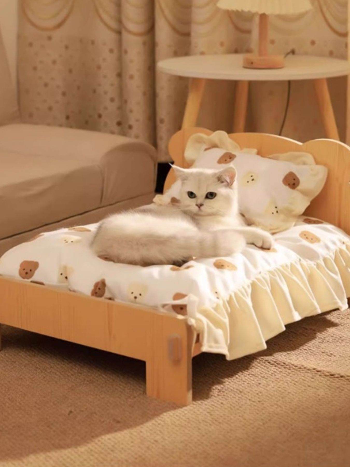Wooden Pet Bed