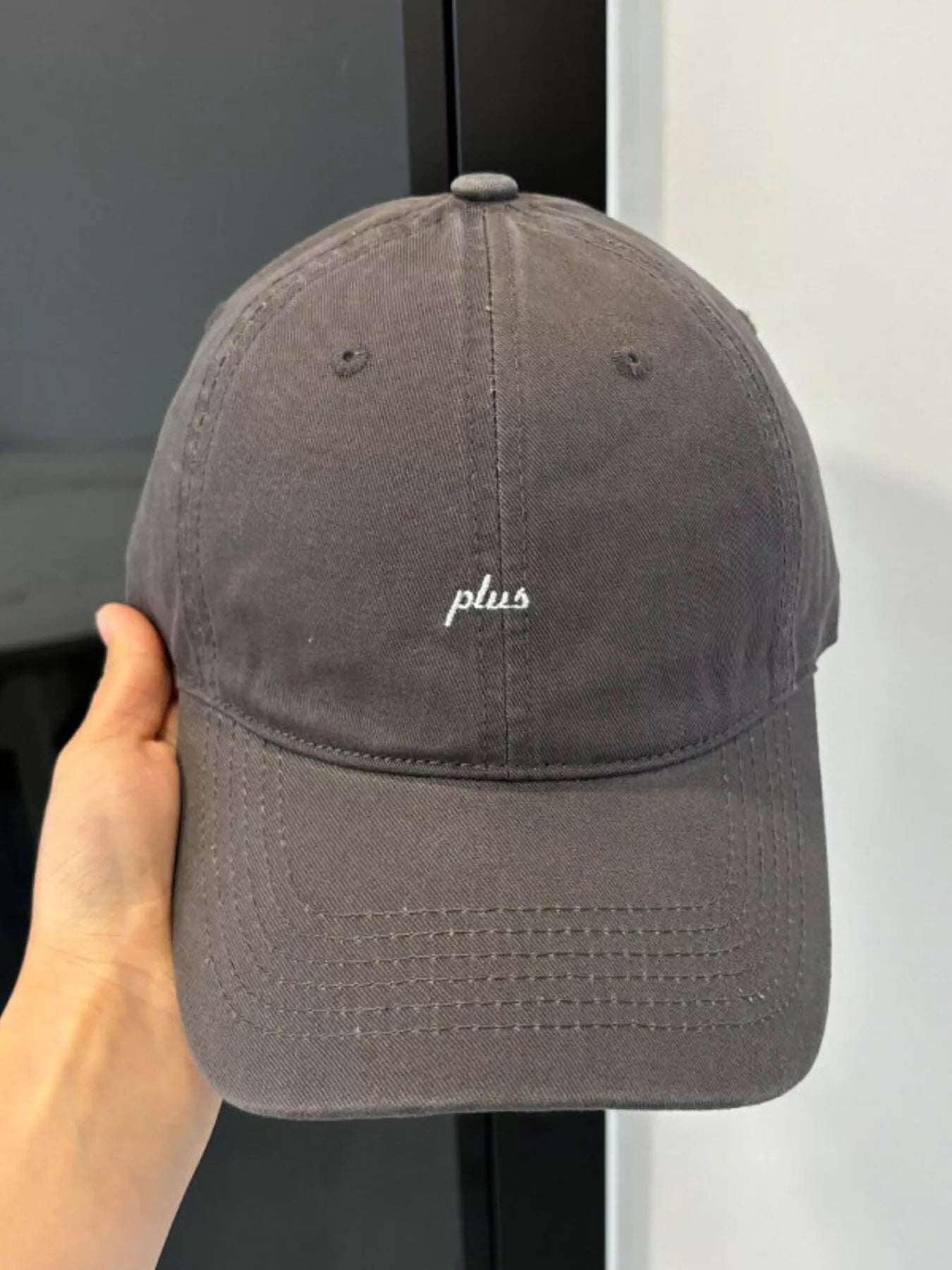 Embroidered Letter Baseball Cap