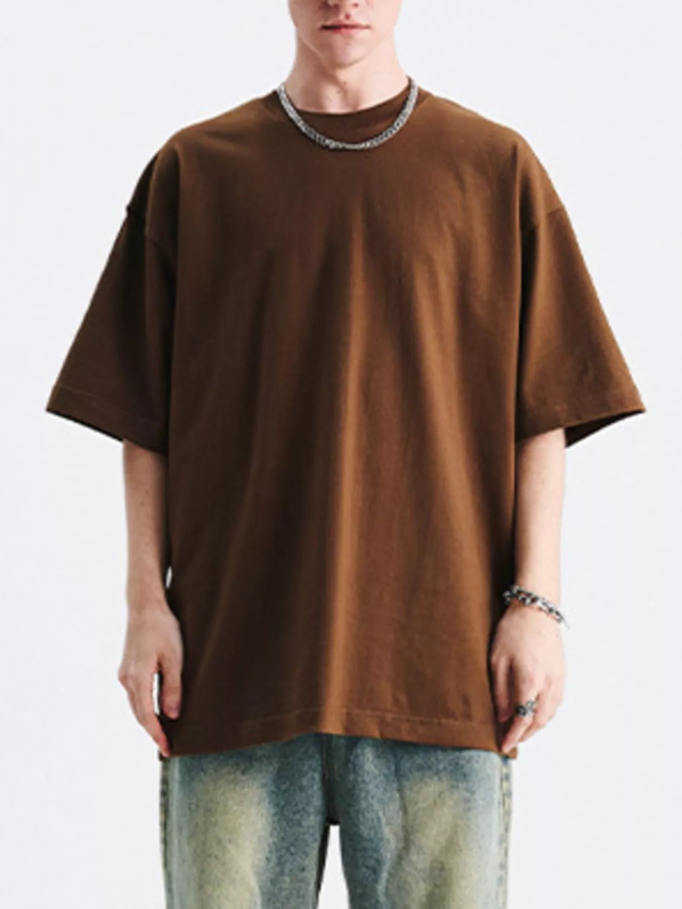 Men's Round Neck Half Sleeve T-Shirt