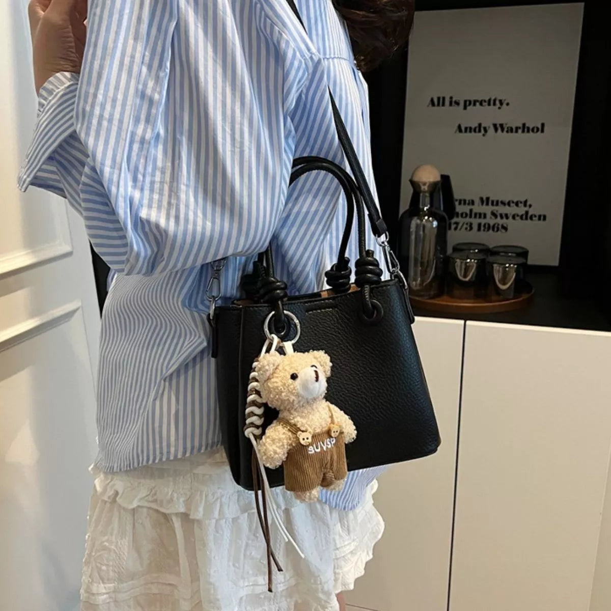 PU Leather Crossbody Bag