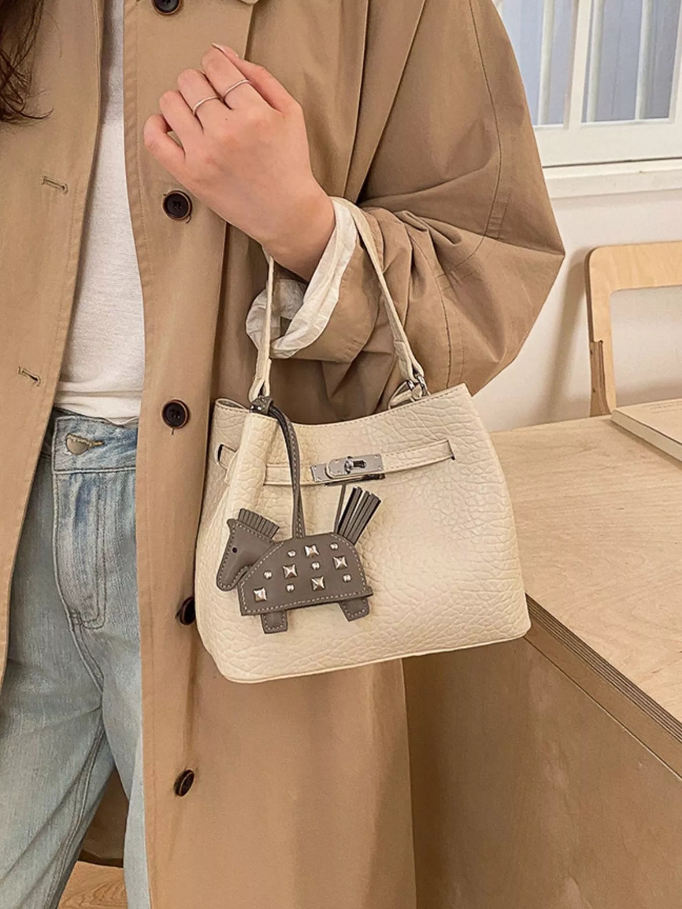PU Leather Crossbody Bag