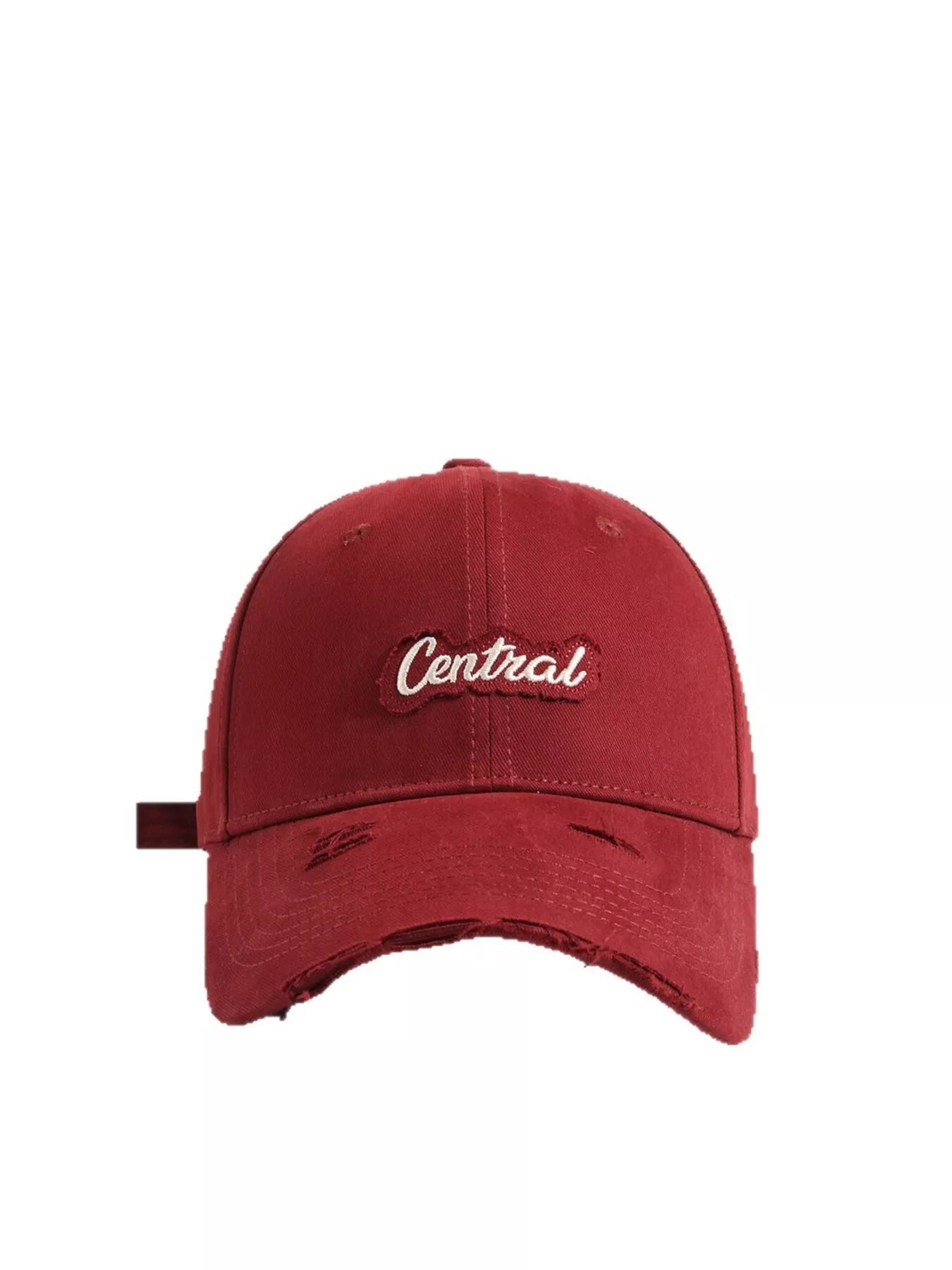Distressed Embroidered Causal Baseball Cap