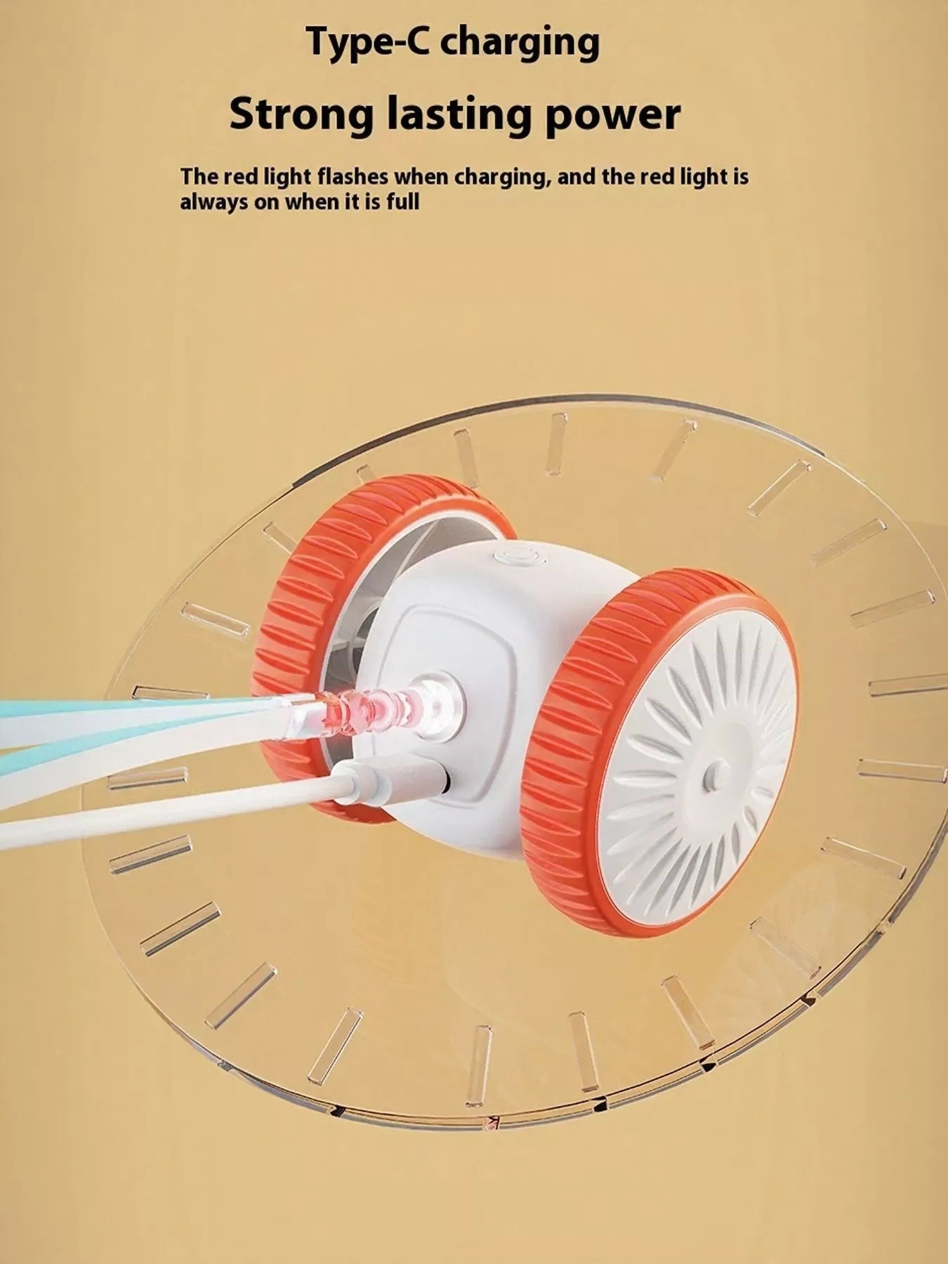 Interactive Self-Rotating Feather Pet Chase Toy