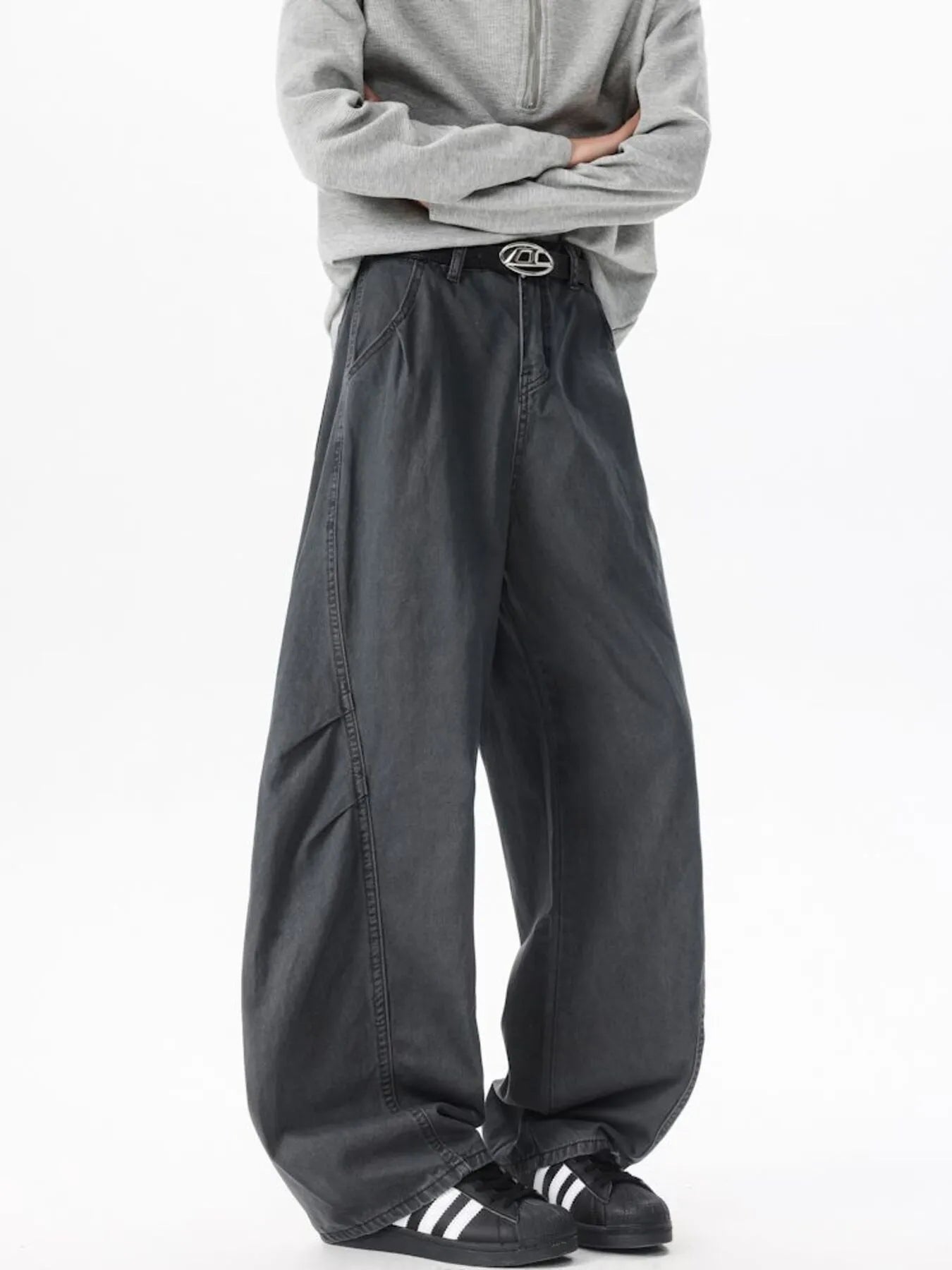 Men's Wide Leg Jeans
