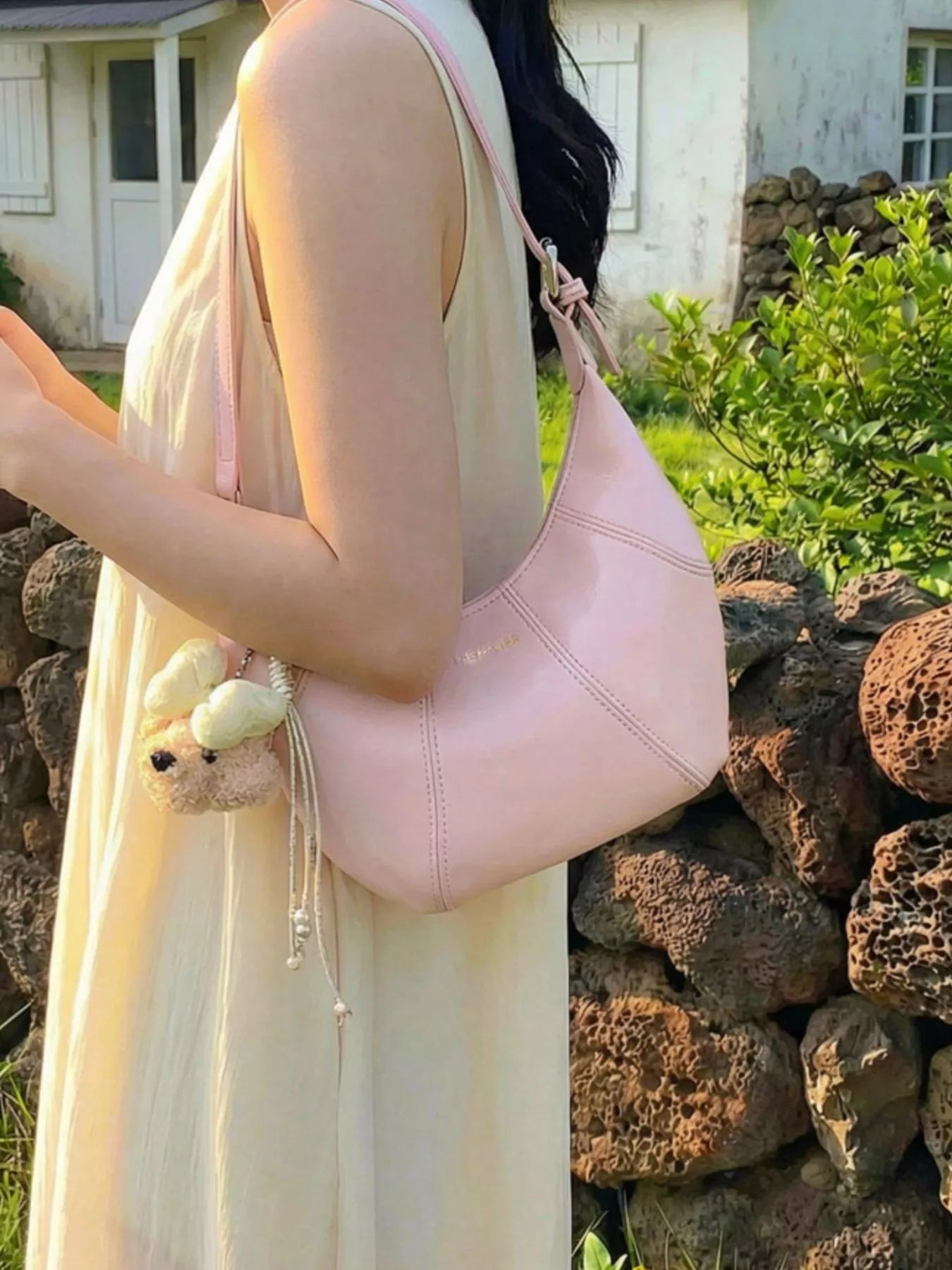 PU Leather Shoulder Bag