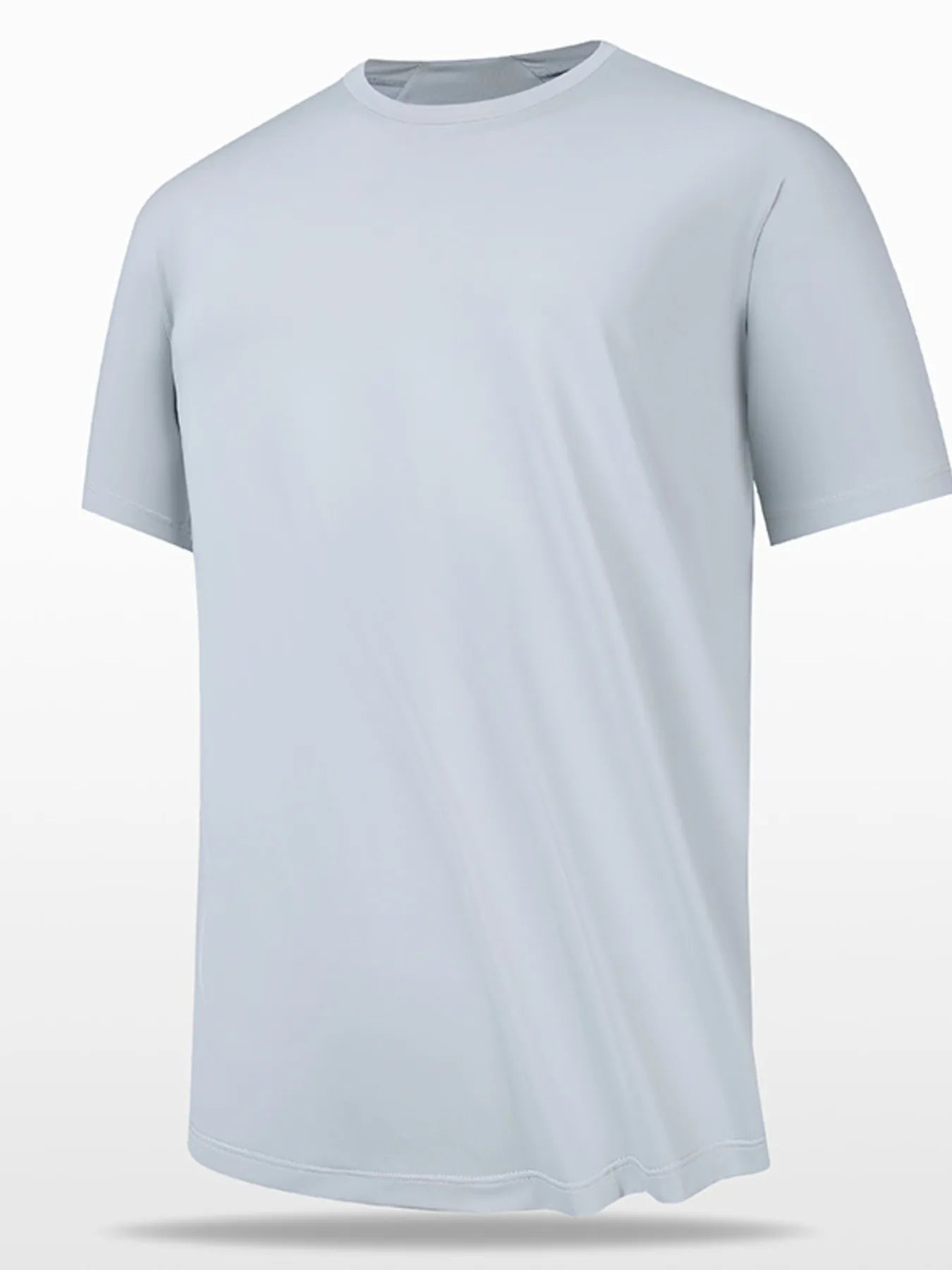 Men's Plus Size Round Neck Short Sleeve T-Shirt