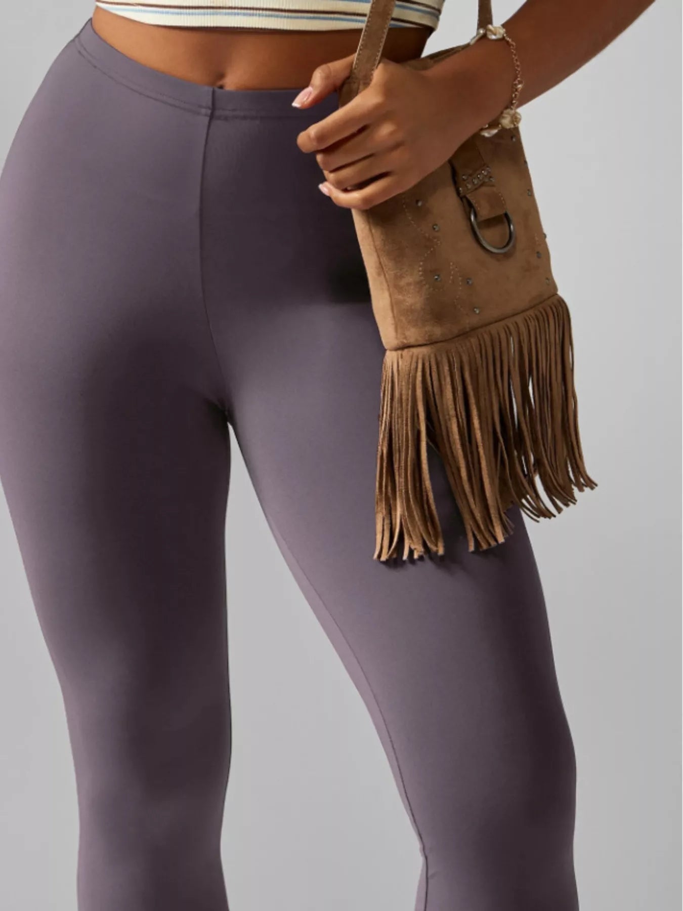 High-Waisted Active Capri Leggings