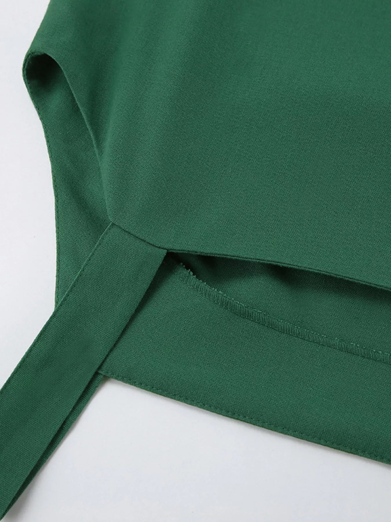 Side Slit Sleeveless Midi Dress