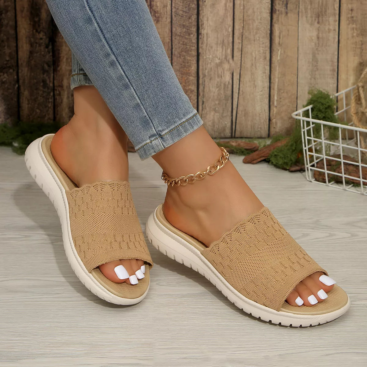 Open Toe Platform Sandals