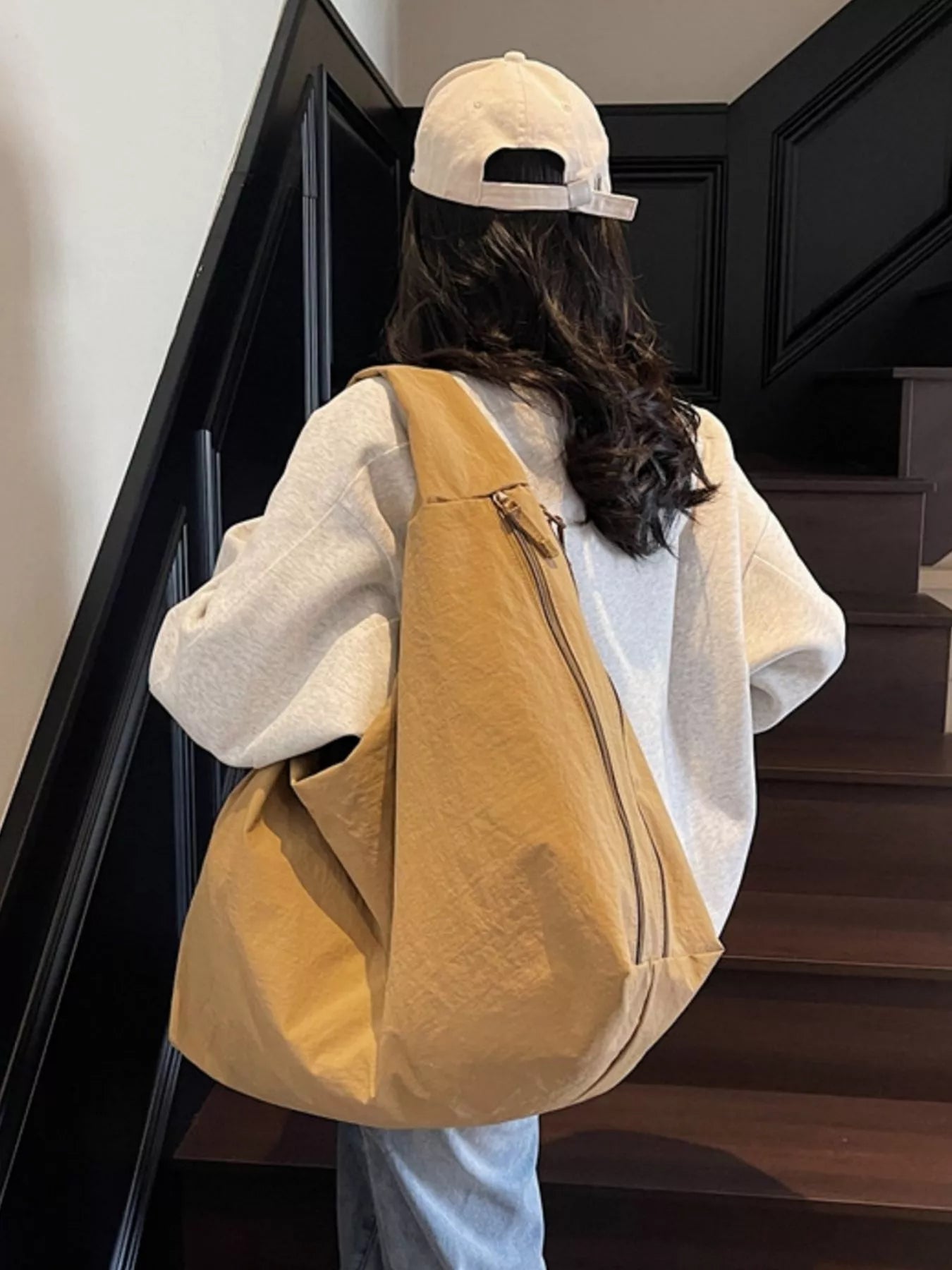 Casual Lightweight Nylon Handbag