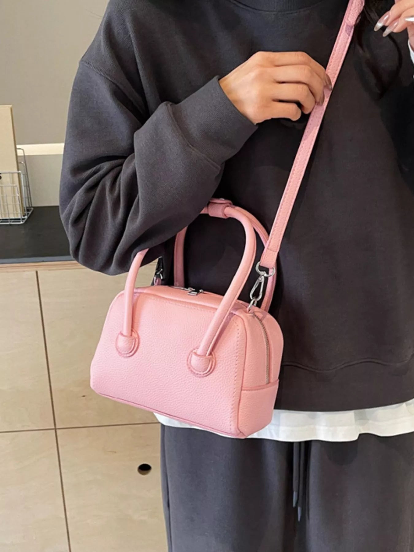 PU Leather Crossbody Bag