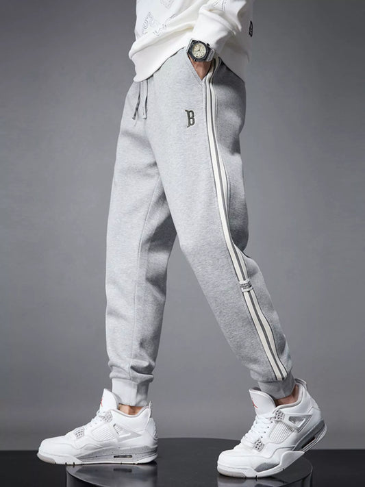 Men's Casual Striped Joggers