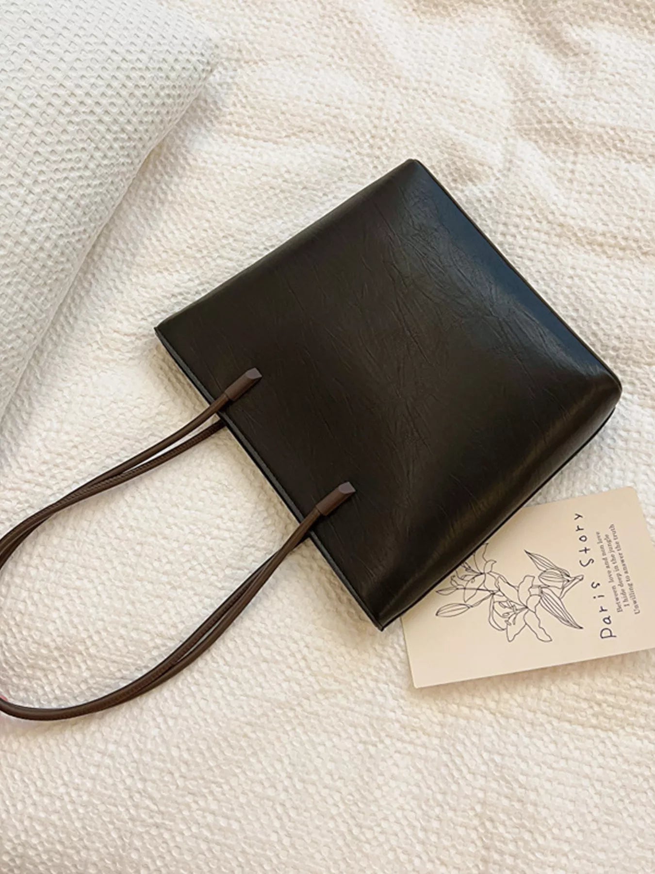 PU Leather Tote Bag