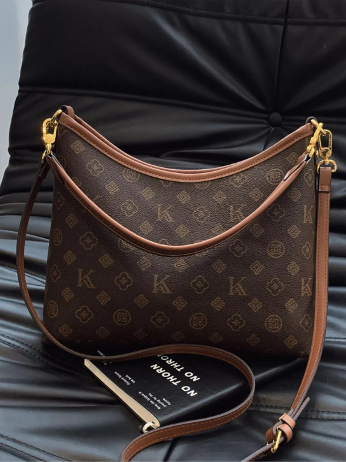 Monogram Pattern Shoulder Bag