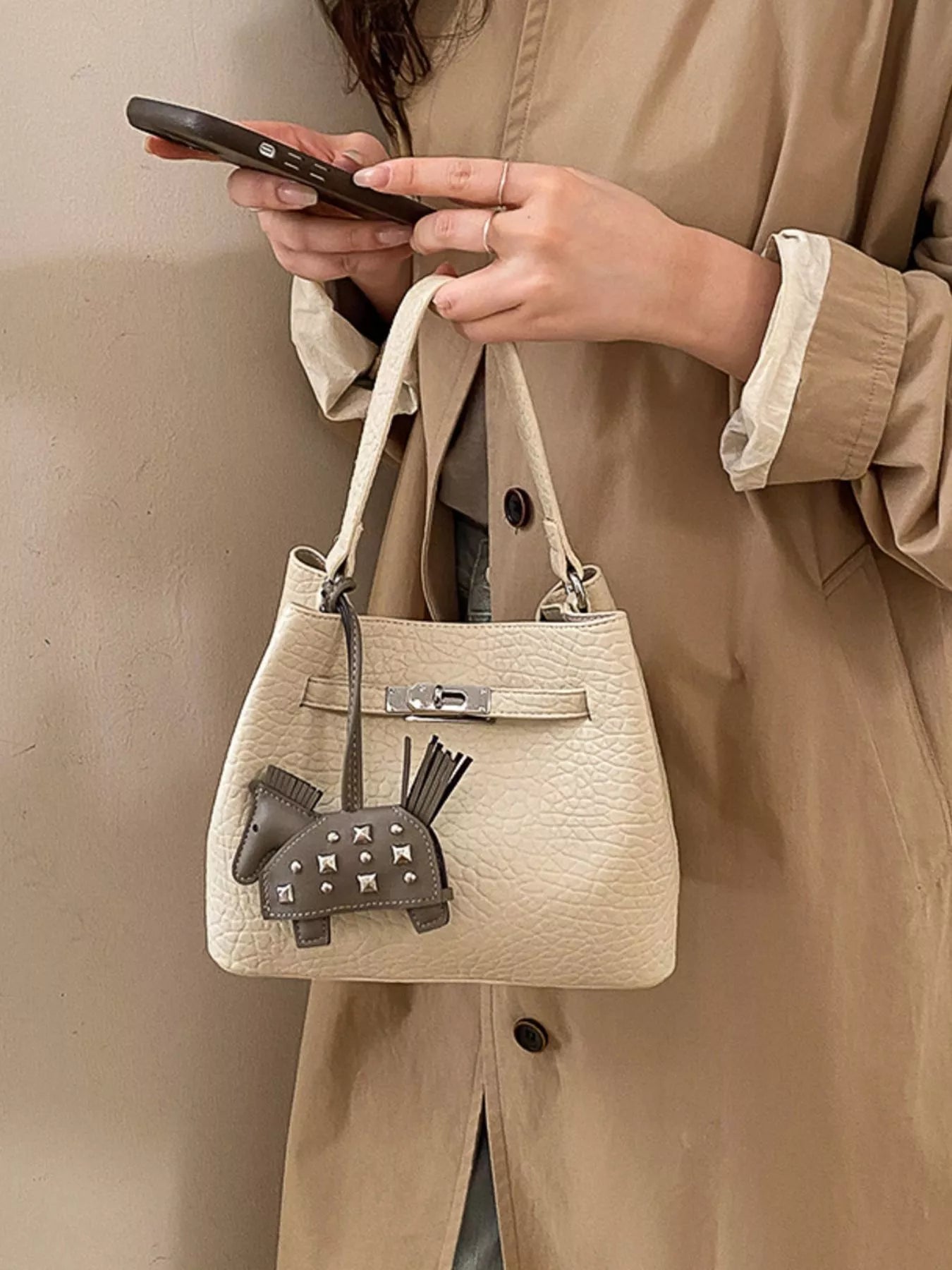 PU Leather Crossbody Bag