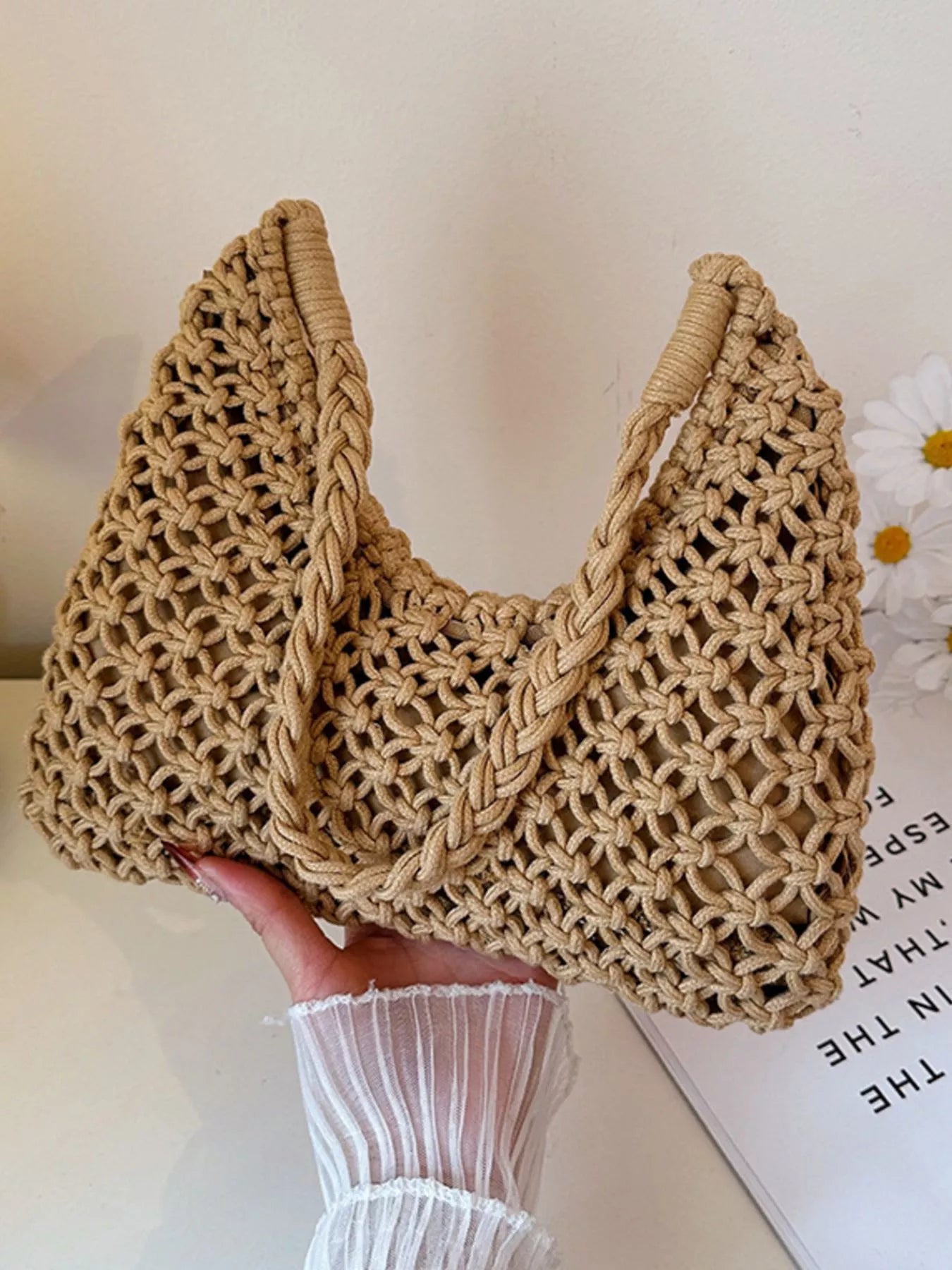 Woven Shoulder Bag