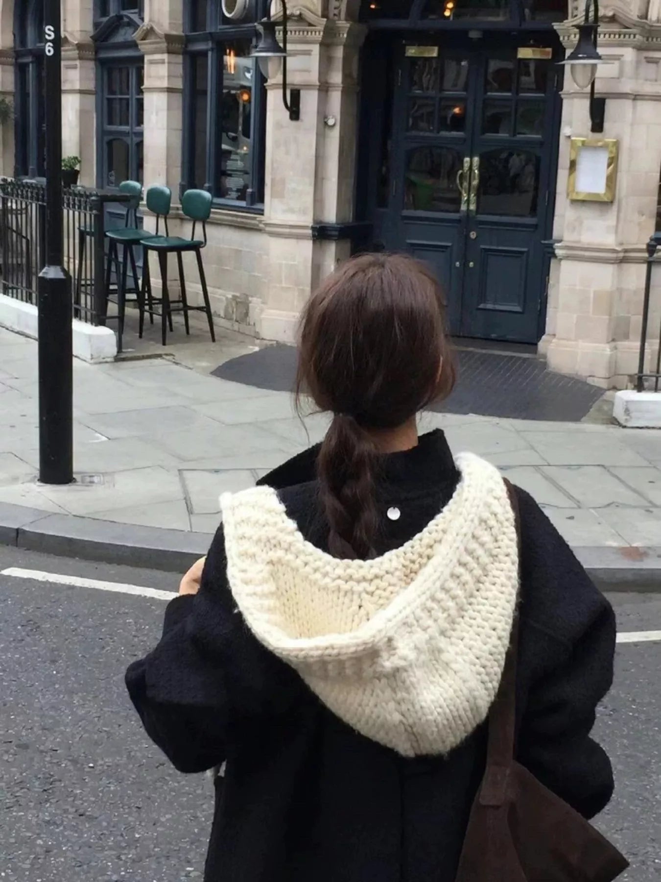 Knitted Earflap Beanie Hat