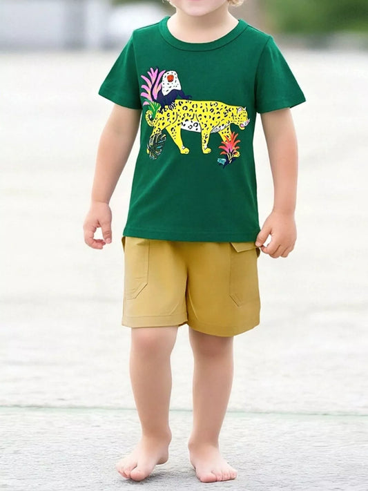 Children's Casual Pocketed Shorts