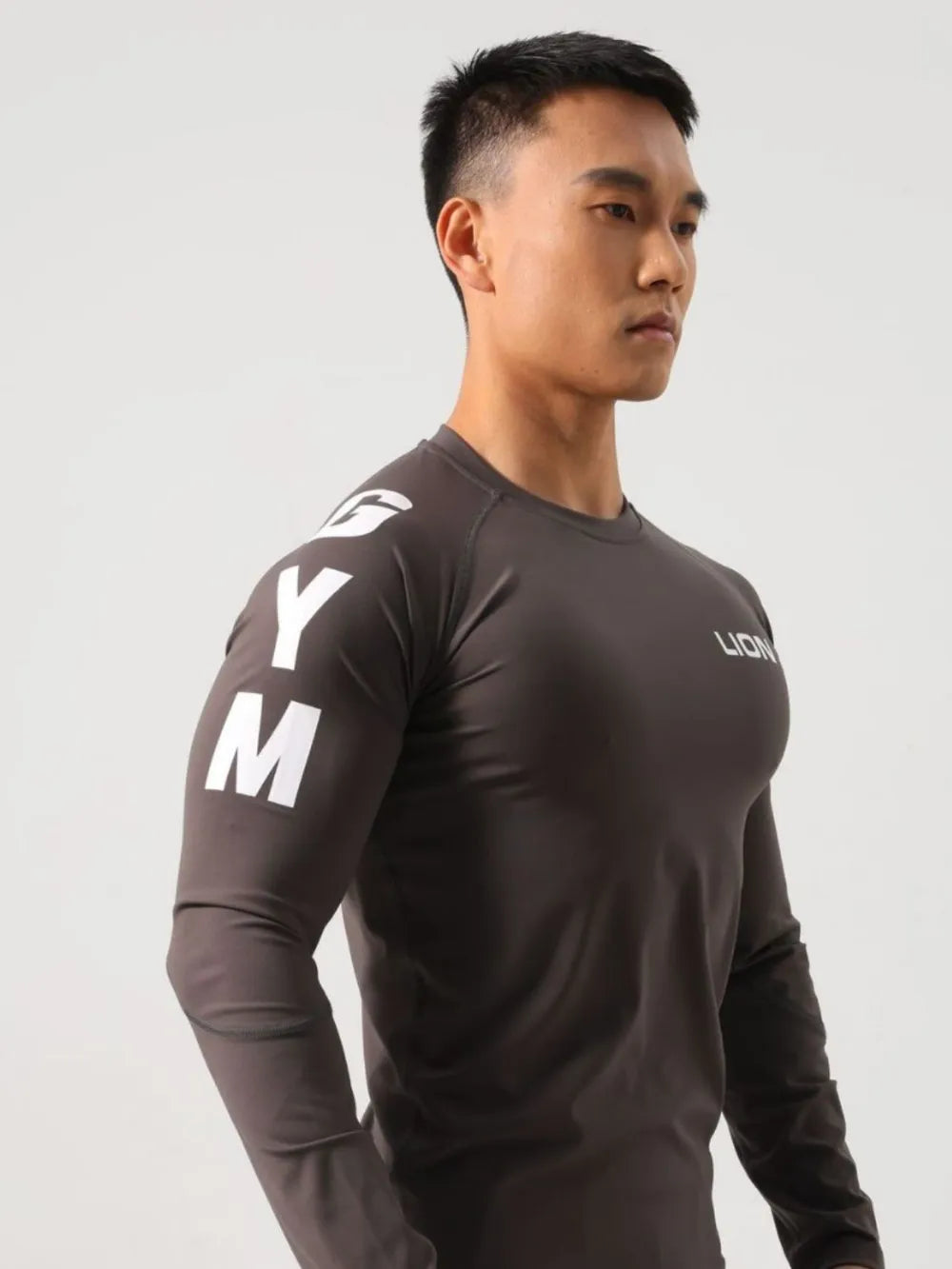 Men's Round Neck Long Sleeve T-Shirt