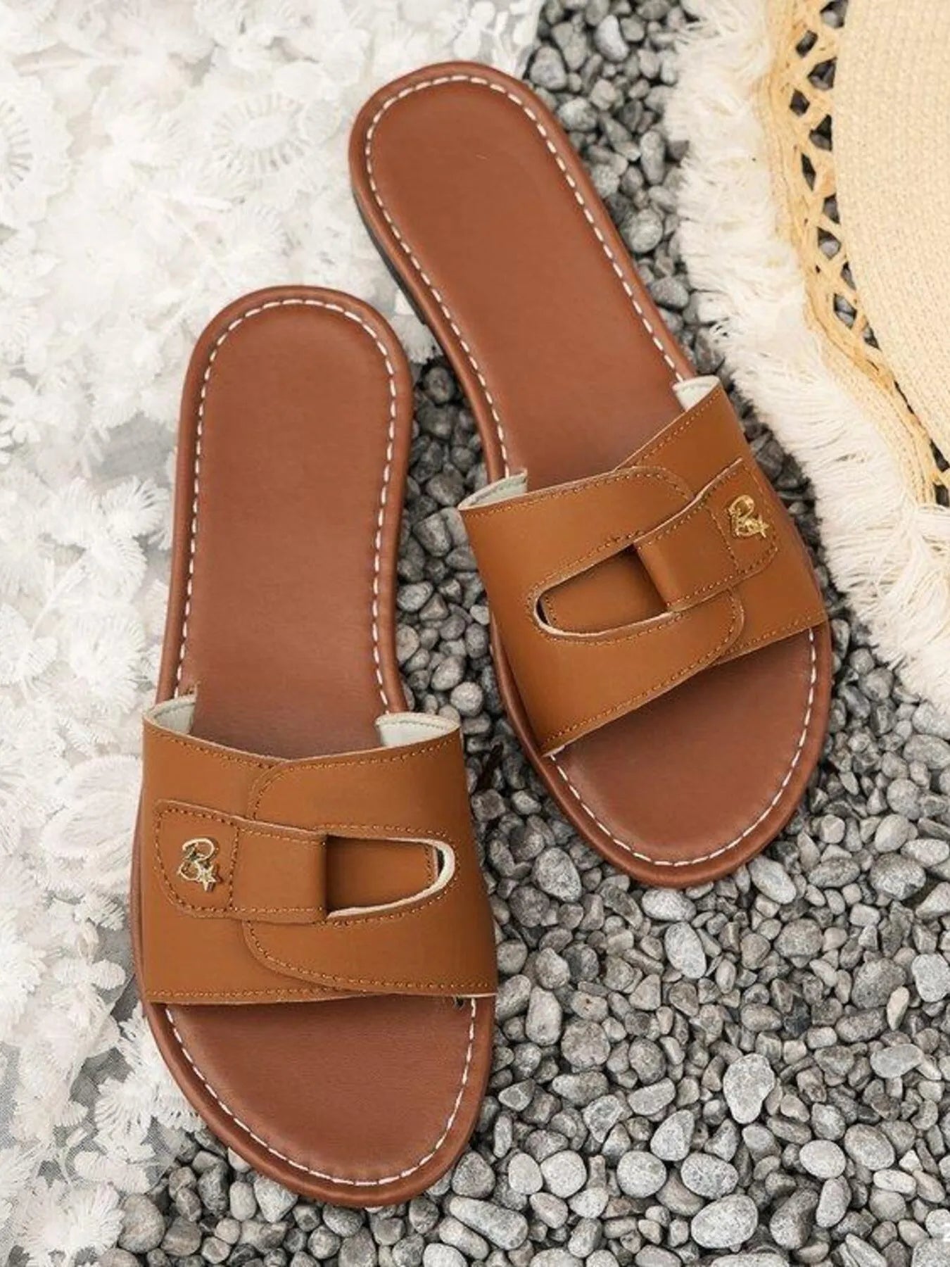 Open Toe Flats Sandals