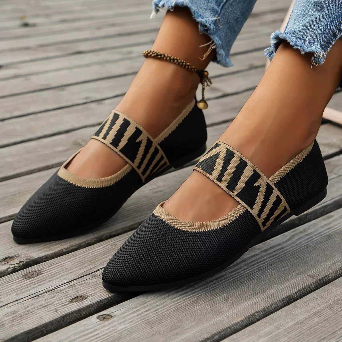 Point Toe Slip-Ons
