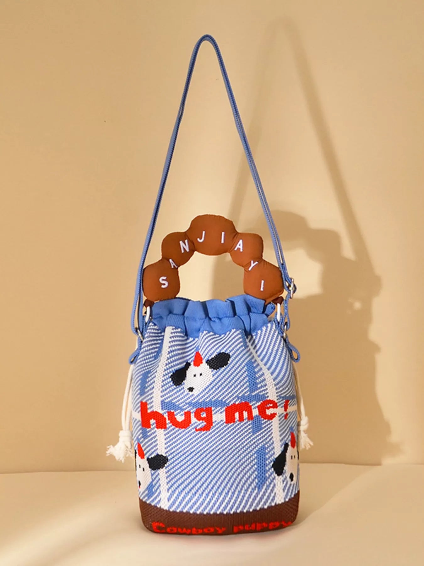 Drawstring Bucket Bag