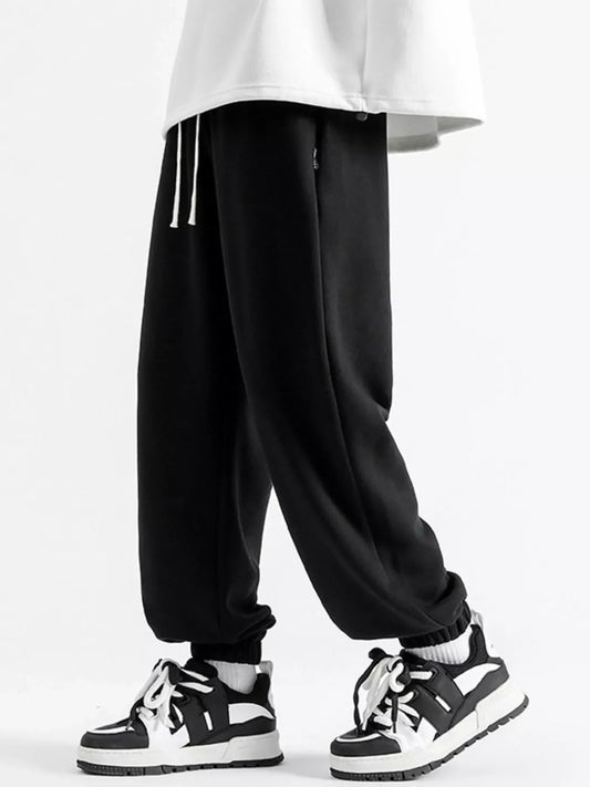 Men's Full Size Relaxed Fit Joggers Plus Size