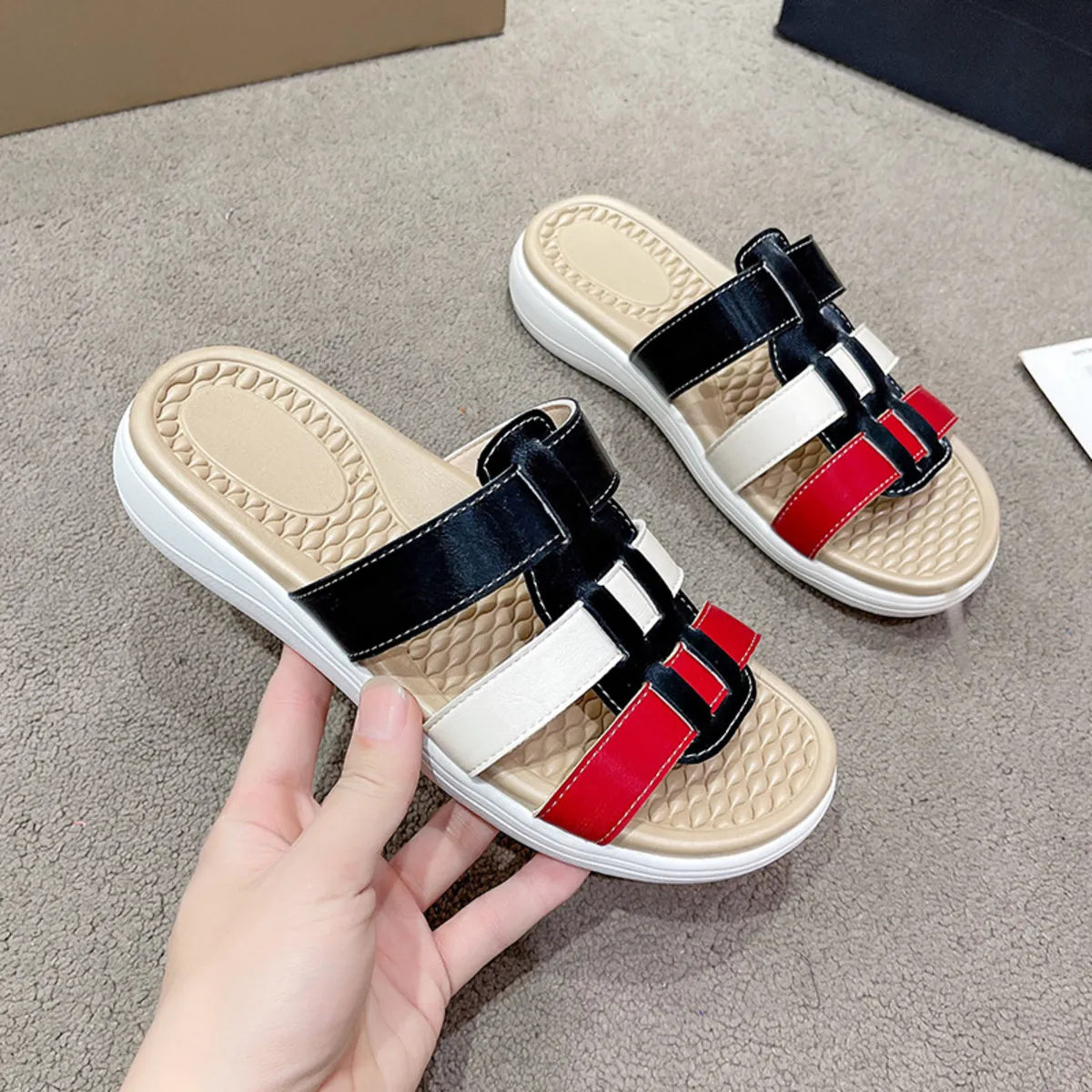 Open Toe Platform Sandals