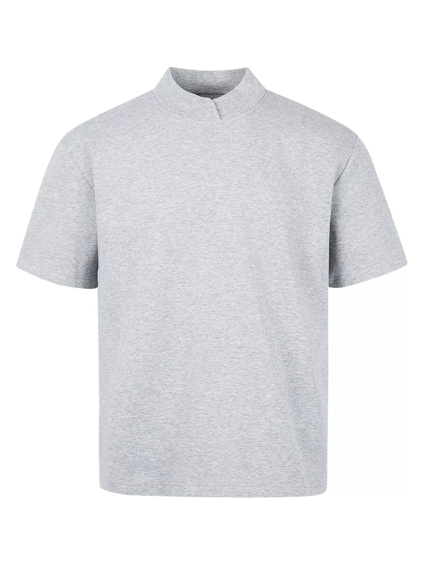 Men's Mock Neck Short Sleeve Casual T-Shirt