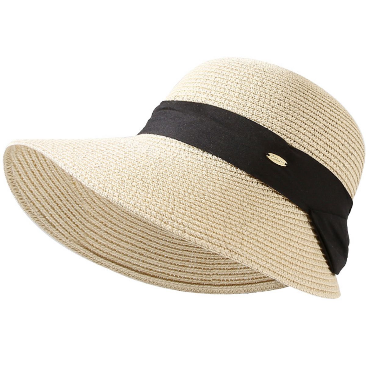 Wide Brim Straw Sun Hat
