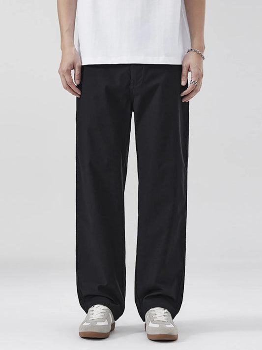 Men's Full Size Wide Leg Pants Plus Size