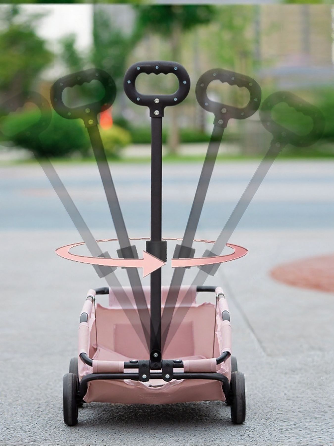 Portable Folding Pet Stroller Wagon