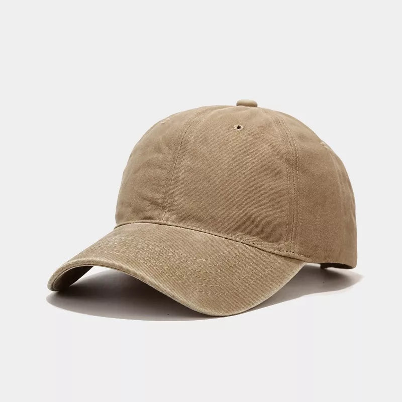 Vintage Washed Cotton Baseball Cap