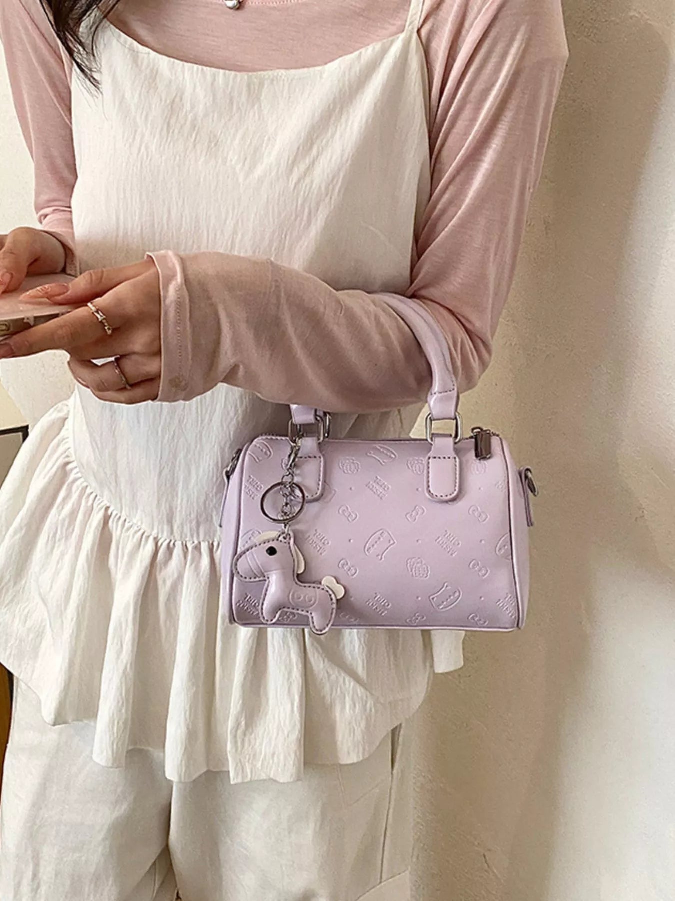 Top Handle Crossbody Bag