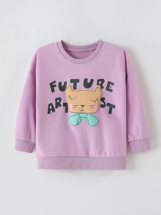 Children's Graphic Crew Neck Sweatshirt