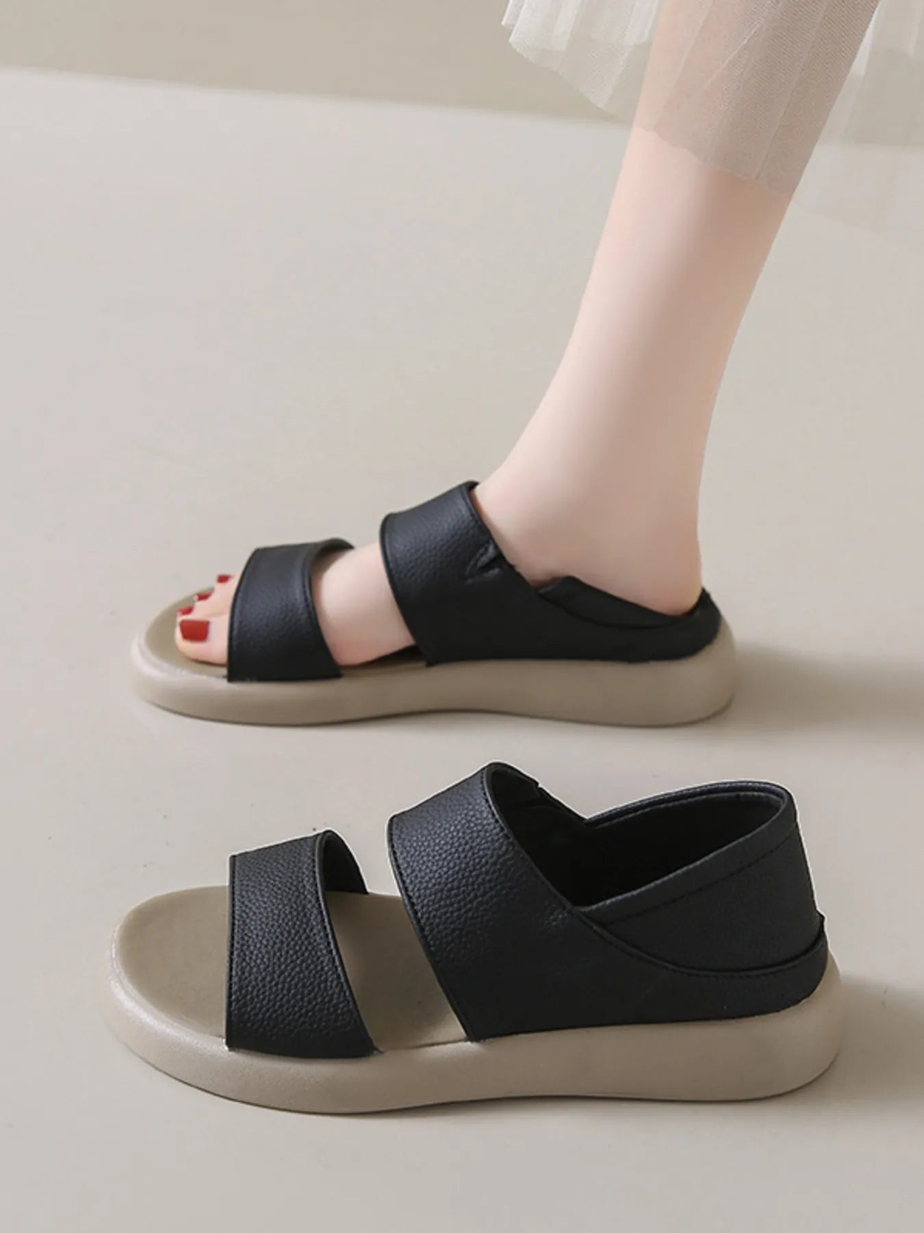 Open Toe Platform Sandals