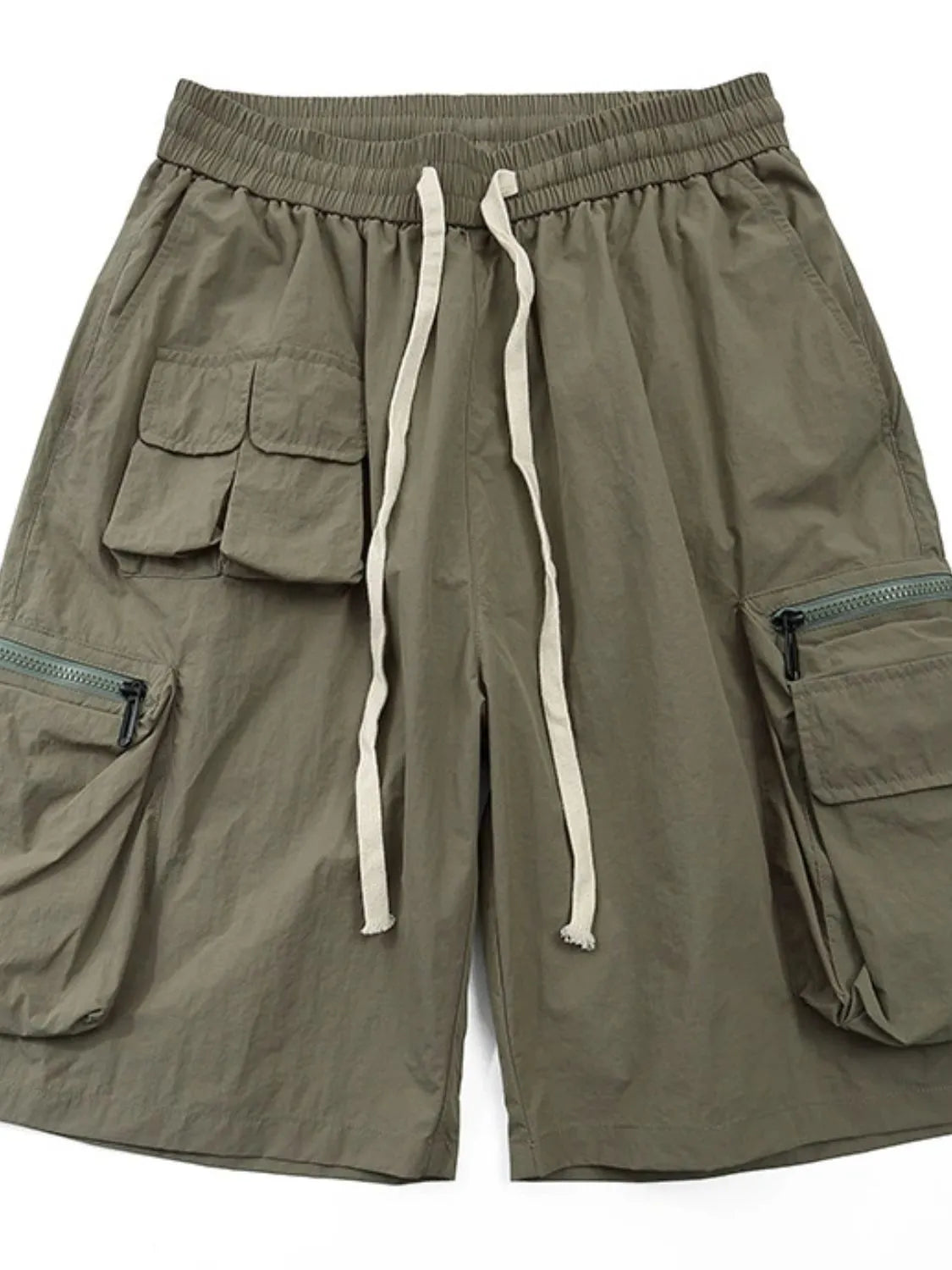 Men's Drawstring Cargo Shorts
