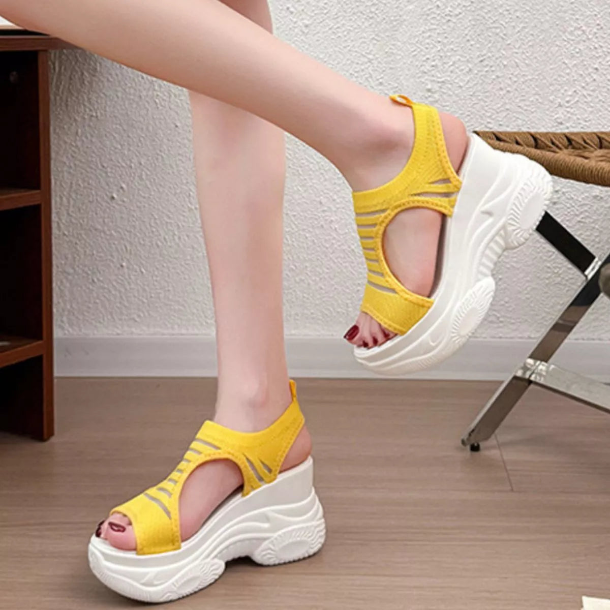 Open Toe Platform Sandals