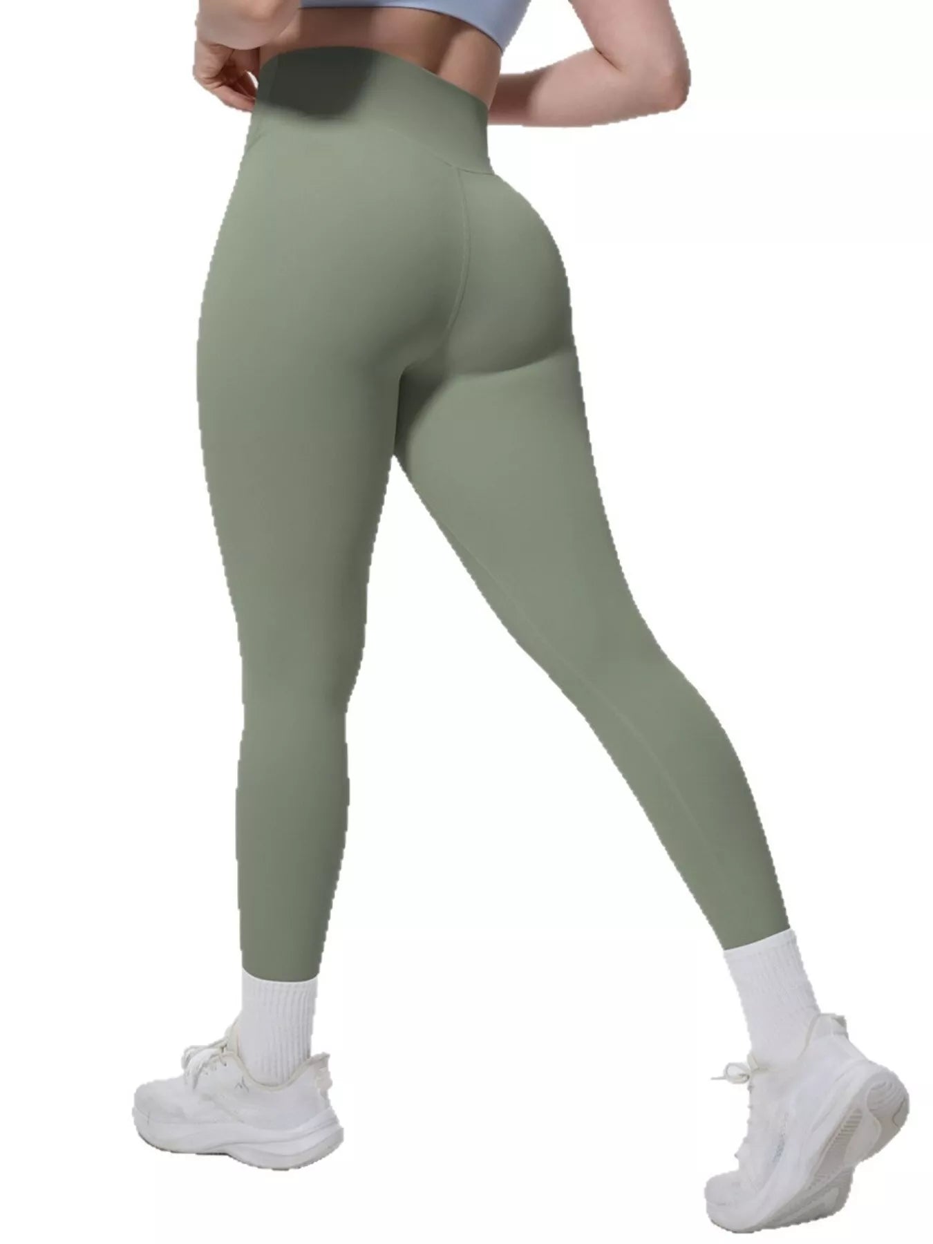 High-Waisted Seamless Active Leggings
