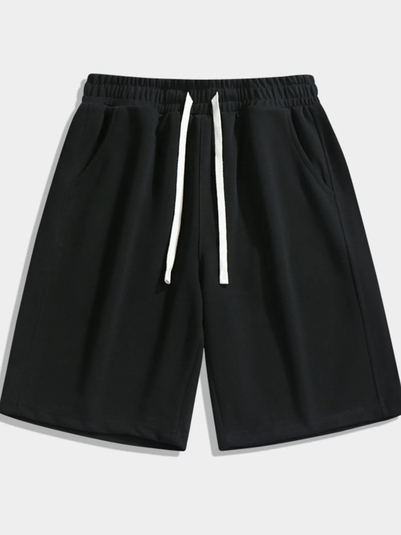 Men's Plus Size Drawstring Casual Shorts