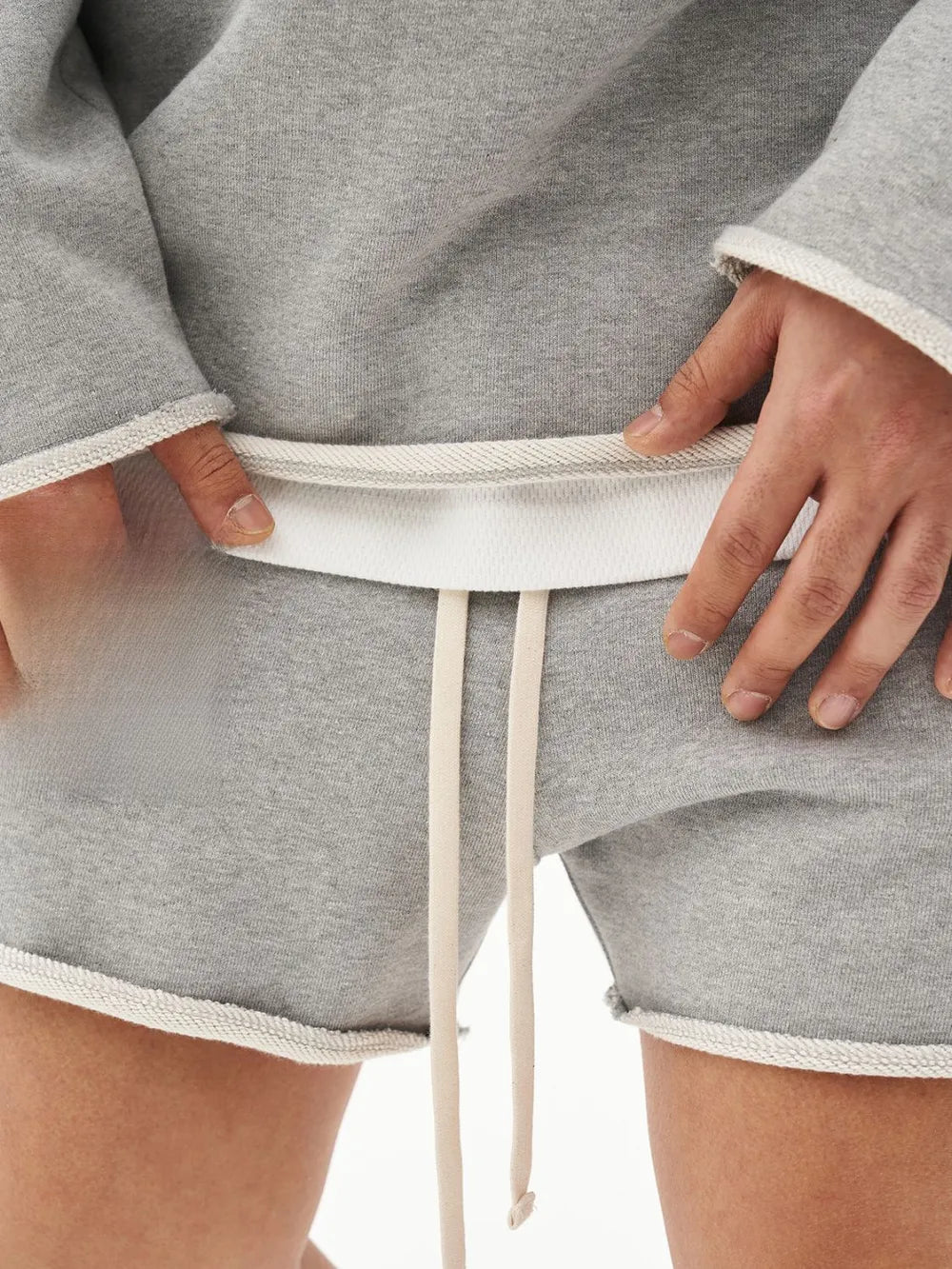 Men's Plus Size Drawstring Shorts