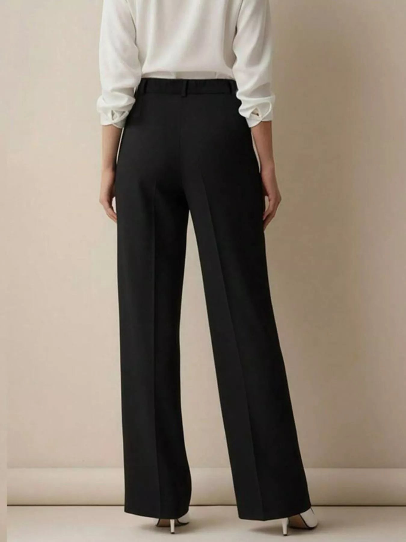 High-Waisted Wide Leg Pants