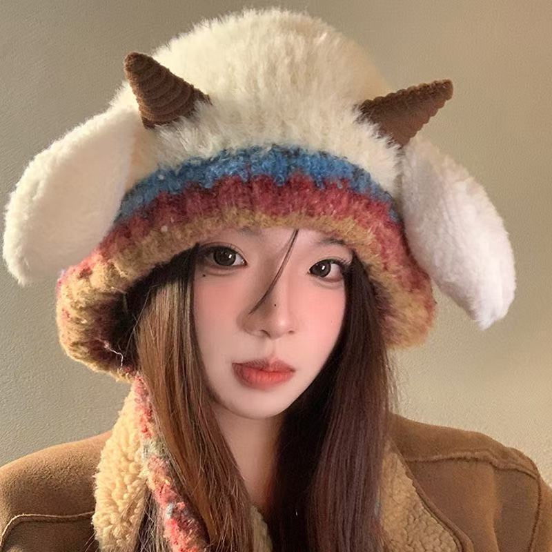 Women’s Cold-Proof Knitted Hat – Versatile Warm Winter Beanie
