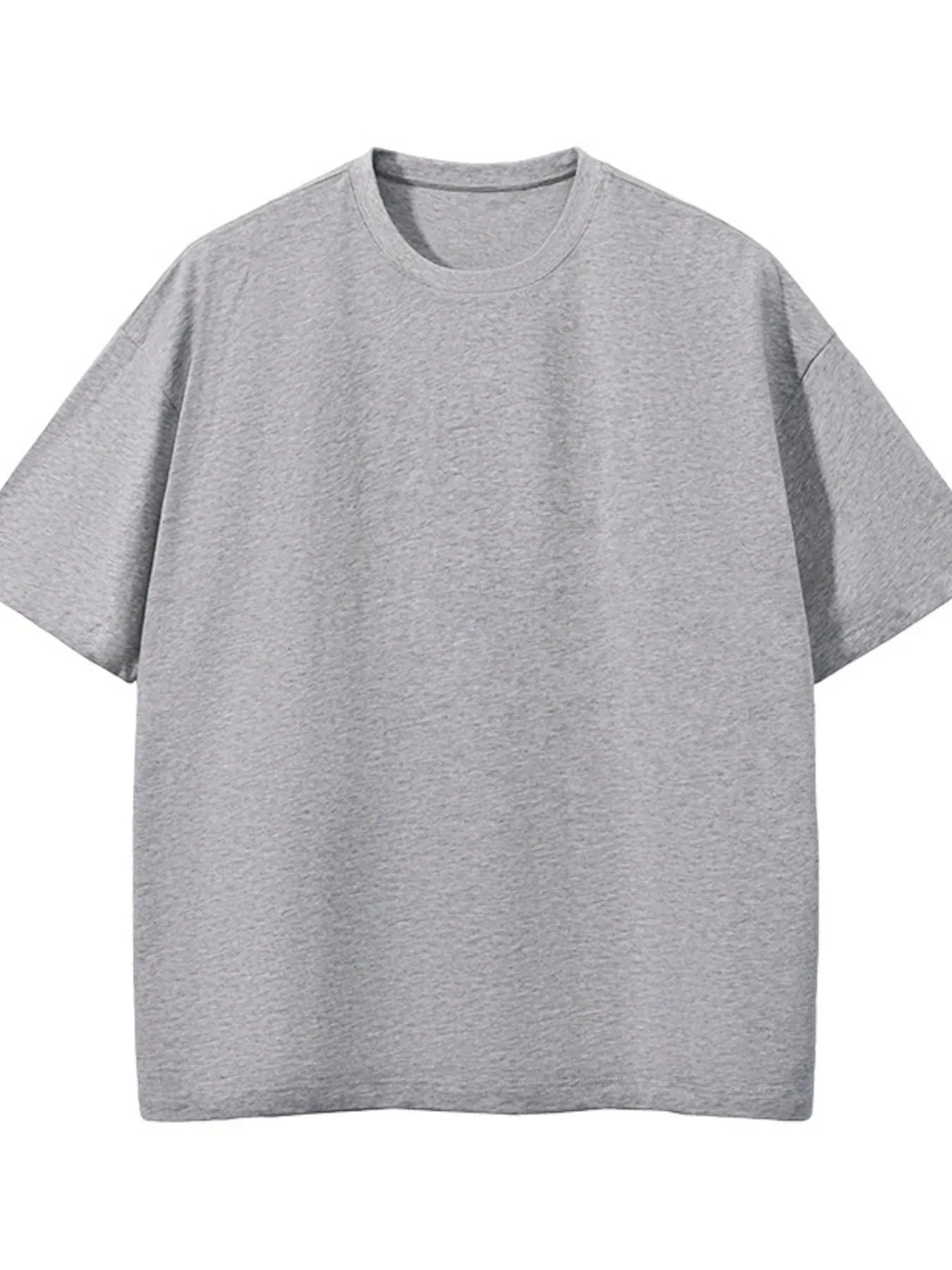 Men's Full Size Round Neck Short Sleeve T-Shirt Plus Size