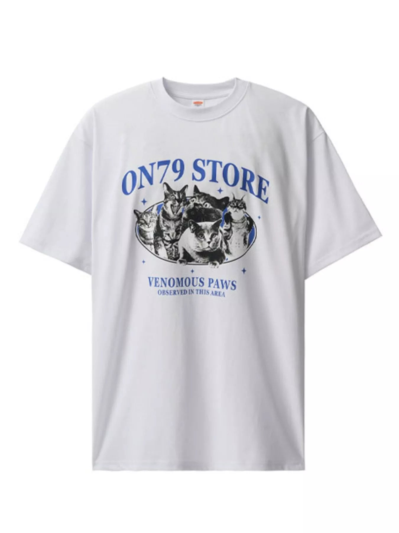 Men's Graphic Round Neck Short Sleeve T-Shirt